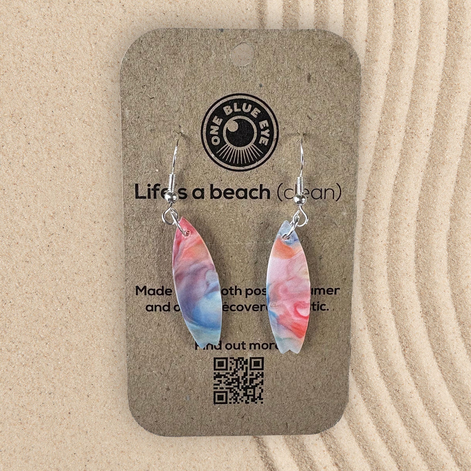 Recycled Plastic Earrings