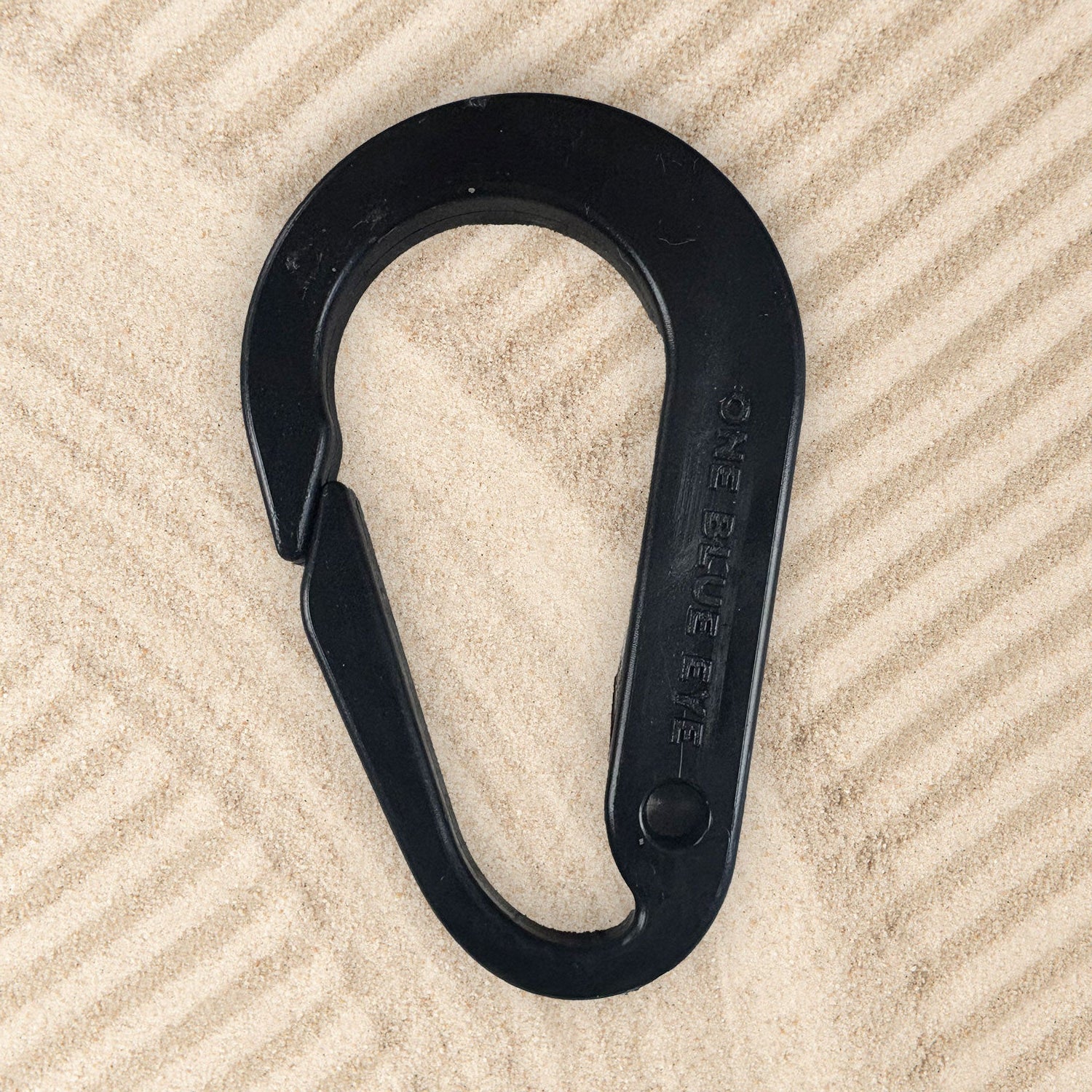 Carabiner made from Recycled Plastic, Black