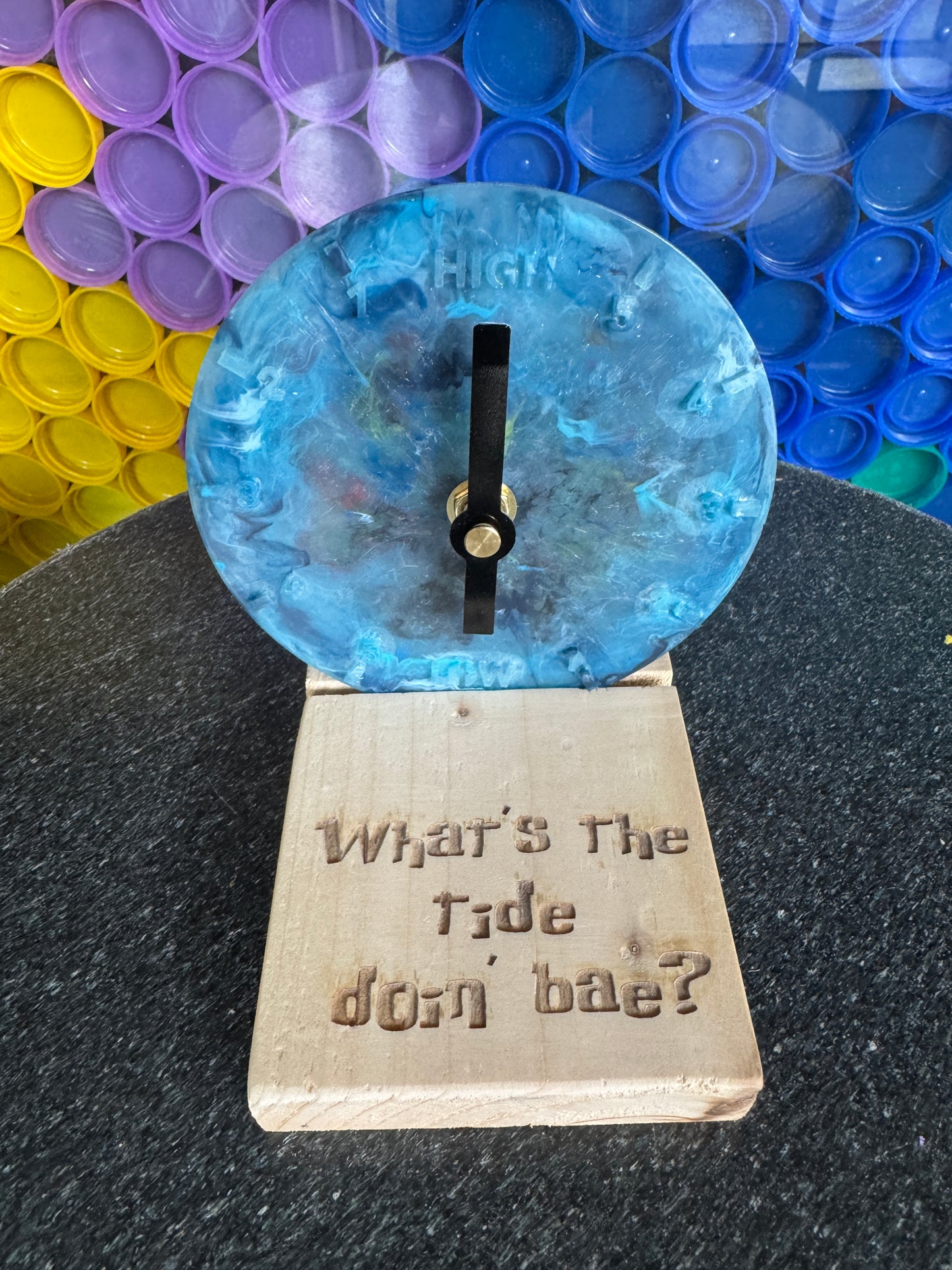 Sustainable Tide Clock – Perfect for Ocean Lovers