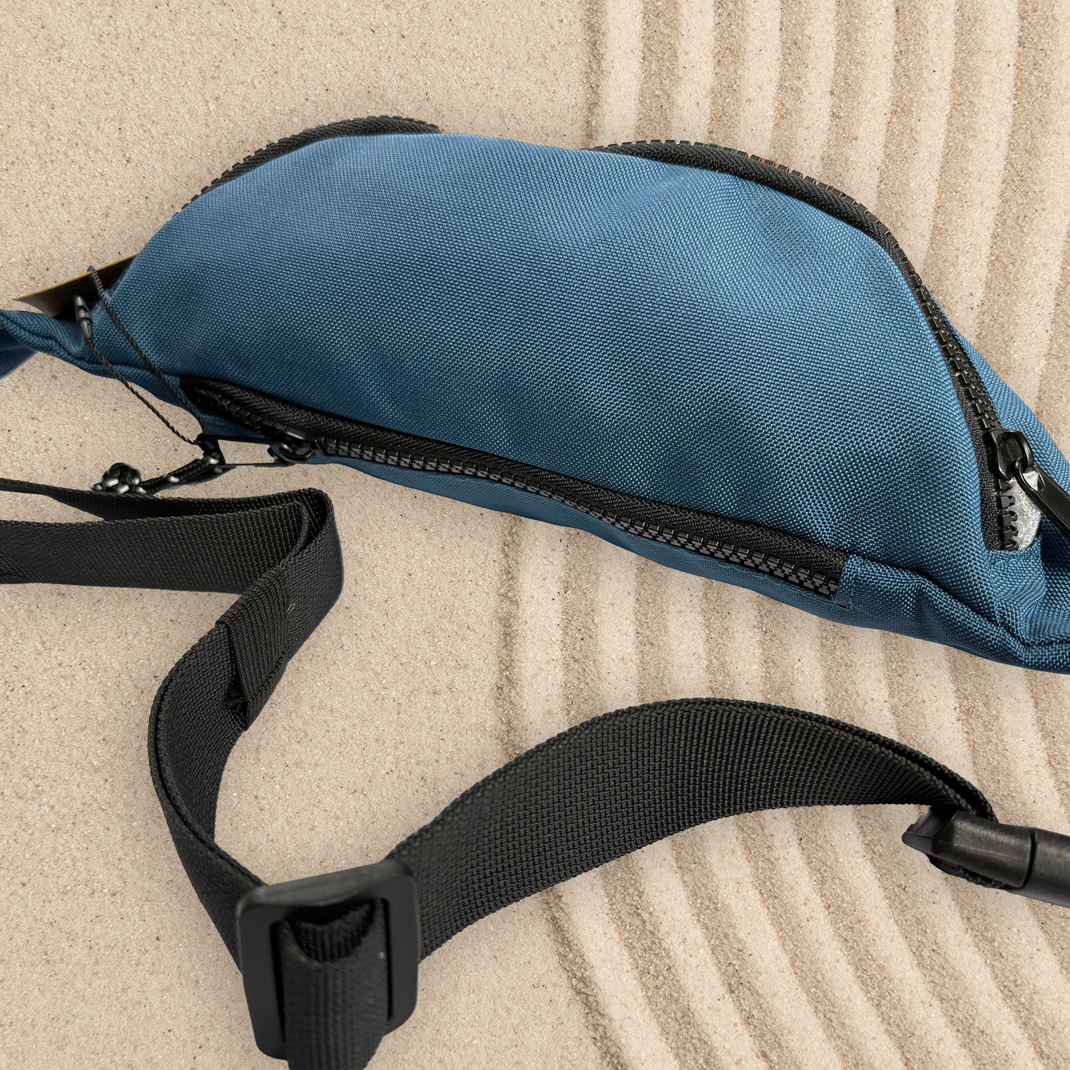 Surfers Essential Blue Eco Bumbag, Pink Items and Carabiner