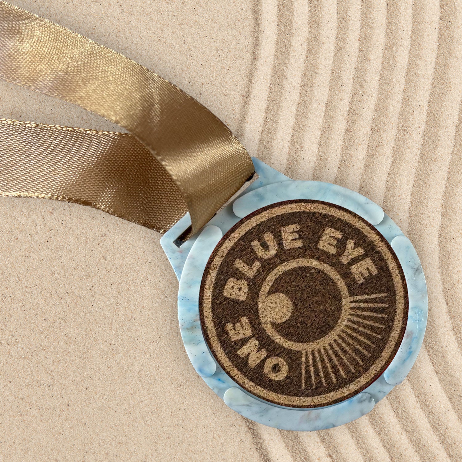 Eco-Friendly Recycled Plastic Medals, Multi Colour