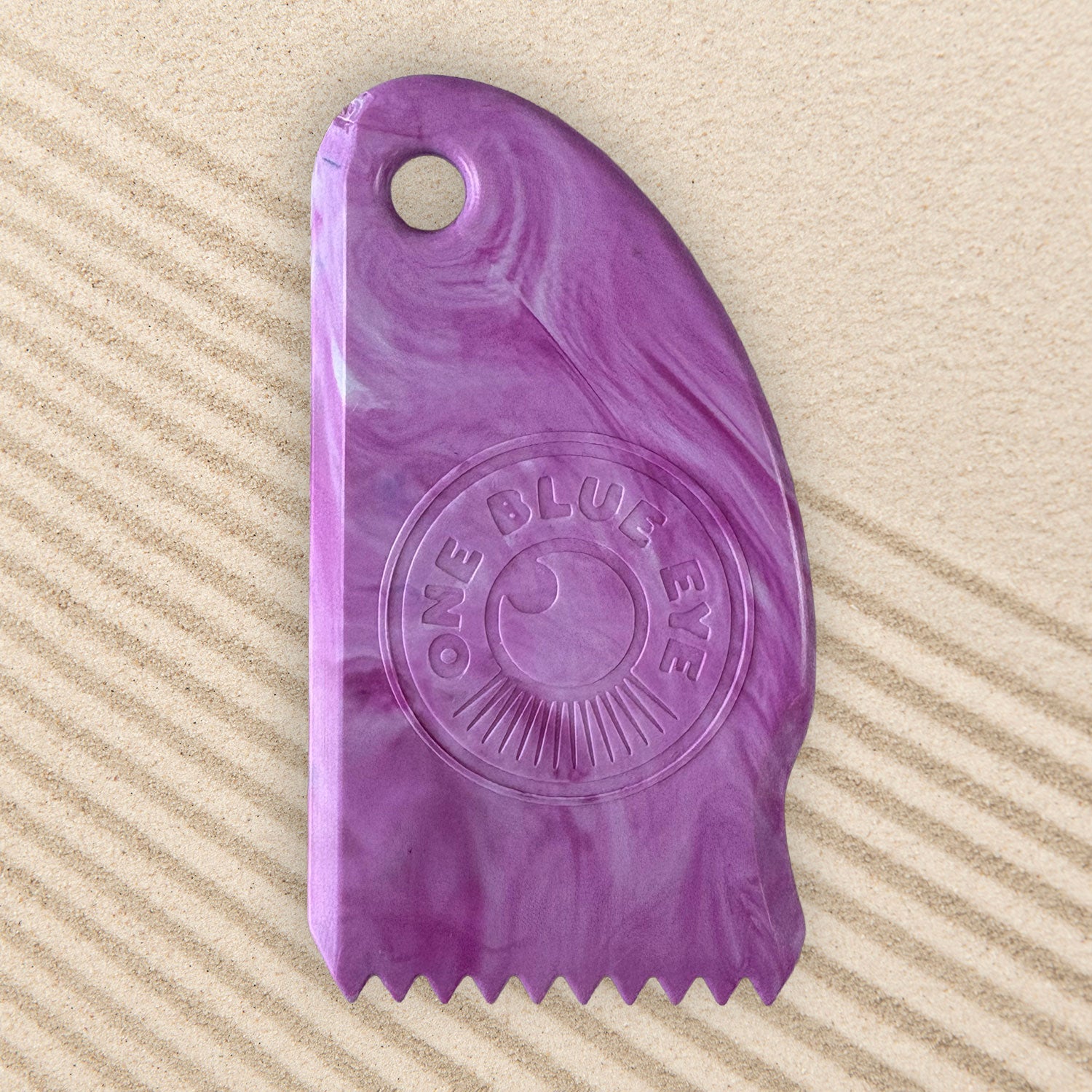 Eco Surf Wax Comb – Made in Cornwall from Recycled Plastic, Pink